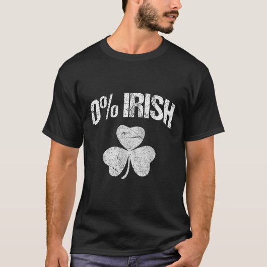 0 Irish Saint Patrick's Day T Shirt (Voorkant)