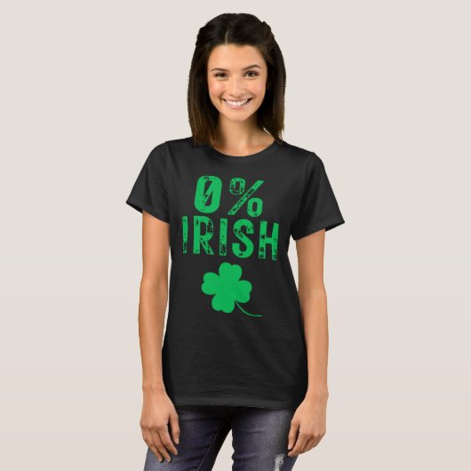 0 Irish  St Patrick s Day T-shirt (Voorkant volledig)