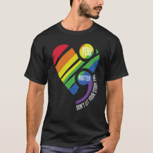 0 Je Bent Belangrijk Puntenkomma Laat Je Verhaal N T-shirt