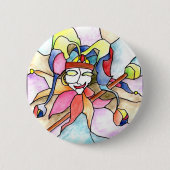 0 - Jester Ronde Button 5,7 Cm (Voorkant)