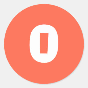 0 Kleine Ronde Tomaat Rode Stickers van Janz