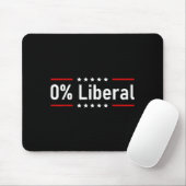 0% liberaal - Nul procent verklaring  Muismat (Met muis)