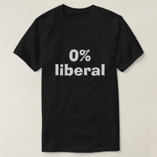 0% LIBERAL T-SHIRT