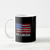 0% Liberal Zero Percent Anti Liberal Republican Ta Koffiemok (Links)