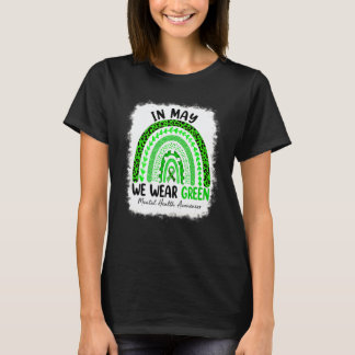 0 Luipaard Regenboog In Mei dragen we groen Geeste T-shirt