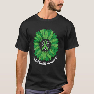 0 Maand van de Geestelijke Gezondheid Zonnebloem V T-shirt