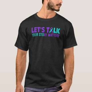 0 Mentale Gezondheid Is Wealth Bewustwordingsgemee T-shirt