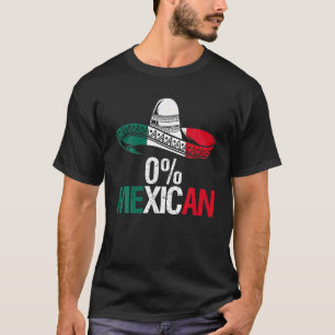 0 Mexicaan Met Sombrero En Snavel Voor Cinco De T-shirt