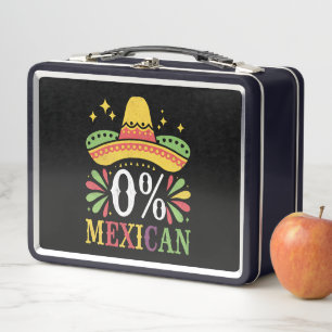 0% Mexicaans Nul Procent Grappig Cinco de Mayo