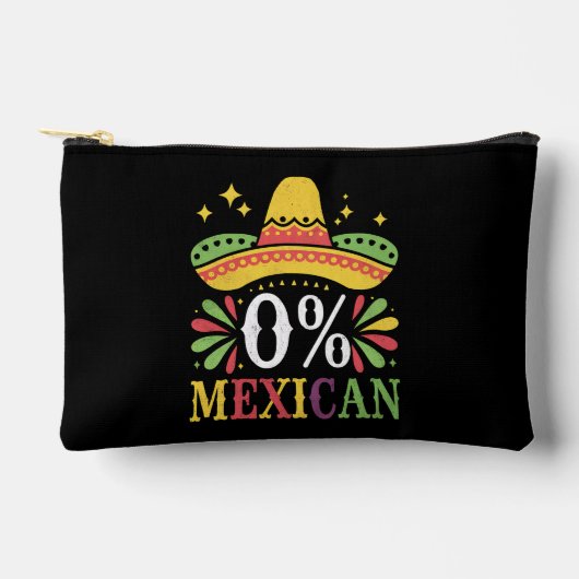 0% Mexicaans Nul Procent Grappig Cinco De Mayo Etui (Voorkant)