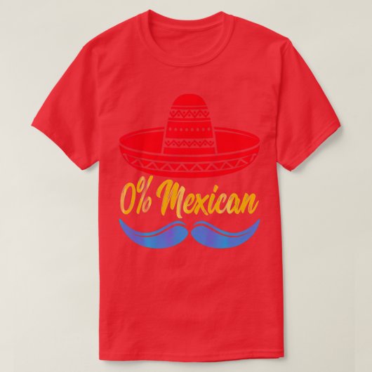 0 Mexicaans T-shirt (Design voorkant)