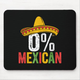 0% Mexicaanse cinco de mayo grappige sombrero fees Muismat