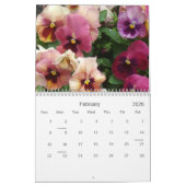 0 Pansies,  Pansies 18 maanden Kalender (Feb 2026)