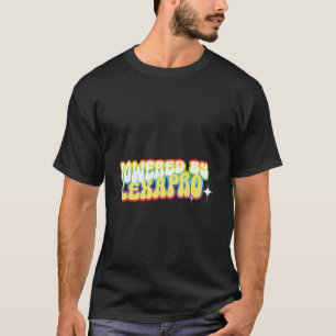0 powered by lexapro vintage Geestelijke Gezondhei T-shirt