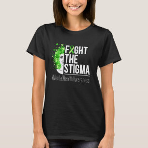 0 Stigma Bestrijden Mentale Gezondheid Bewustzijn  T-shirt