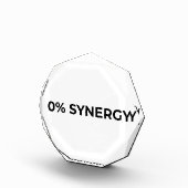 0% Synergy Minimalistisch Acryl Bureaublok Fotoblokken (Rechts)