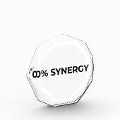 0% Synergy Minimalistisch Acryl Bureaublok Fotoblokken (Links)