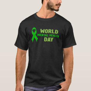 0 T-shirt voor bewustzijn van geestelijke gezondhe