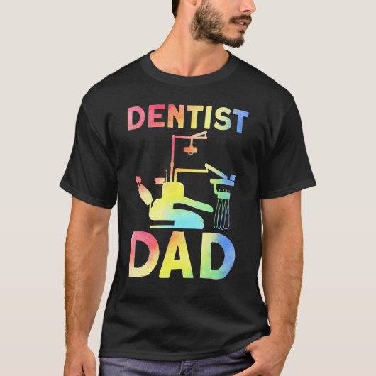 0 Tandarts Papa T-shirt (Voorkant)