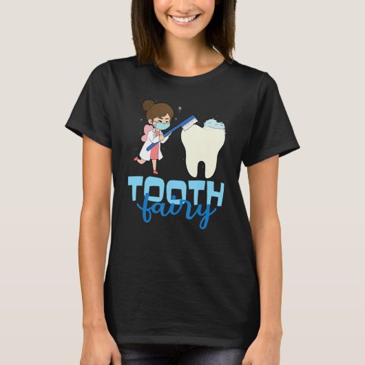 0 Tandfee Tandarts T-shirt (Voorkant)
