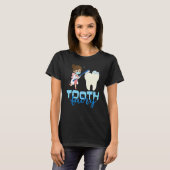 0 Tandfee Tandarts T-shirt (Voorkant volledig)