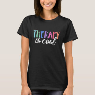 0 Therapie Is Cool Zelfzorg Geestelijke Gezondheid T-shirt