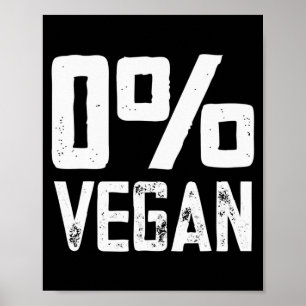 0 vegan eet vlees memorial day grillen vlees rook poster