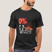0% vegan grill t-shirt (Voorkant)
