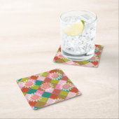 &0s retro daisy green onderzetter (Insitu)