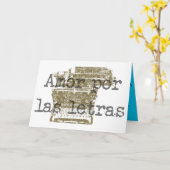 1º dame nombres 656732214. Amor por las letras. DG Kaart (Gele Bloem)