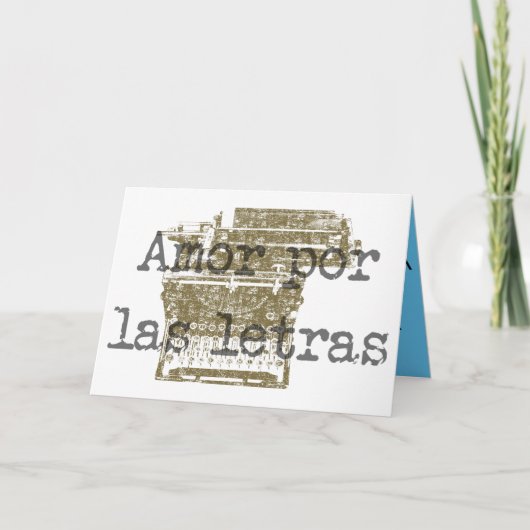 1º dame nombres 656732214. Amor por las letras. DG Kaart (Voorkant)