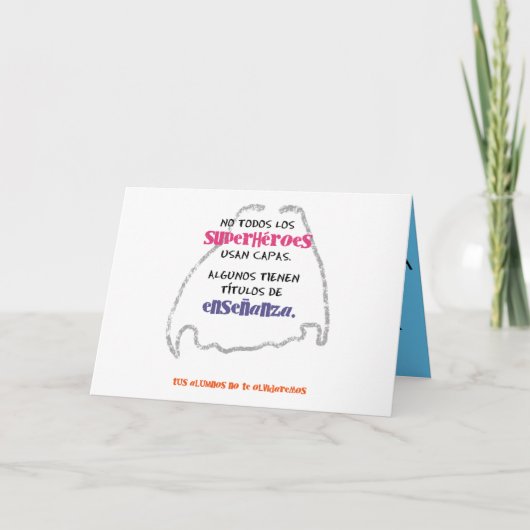 1º dame nombres 656732214. No todos los superhéroe Kaart (Voorkant)