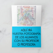 1º dame nombres. La educación cambia el mundo.  Kaart (Binnen)