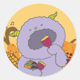 10月モンスターシール。 RONDE STICKER