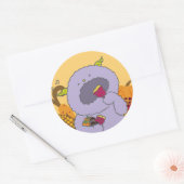 10月モンスターシール。 RONDE STICKER (Envelop)