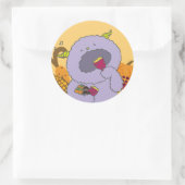 10月モンスターシール。 RONDE STICKER (Tas)