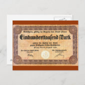 100000 BRIEFKAART (Voorkant / Achterkant)