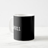 1000011 Binaire Code Voor 67 Grappige Tech Meme Co Koffiemok (Voorkant links)