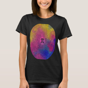 10000 Cijfers Pi Sign Wiskunde Mathematics Nerd Pi T-shirt