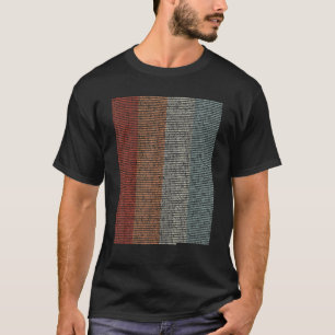  10000 cijfers voor Wiskunde van pi-gebarentaal wi T-shirt
