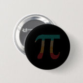10000 Digits Pi-teken - Wiskunde wiskunde - Ronde Button 5,7 Cm (Voorkant /achterkant)