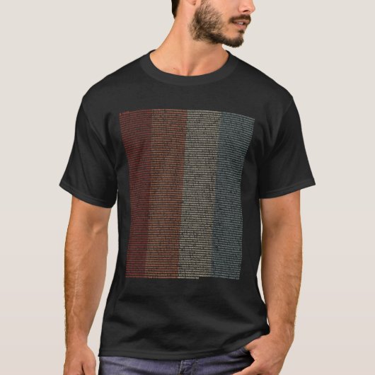 10000 Digits Pi-teken - Wiskunde wiskunde - T-shirt (Voorkant)