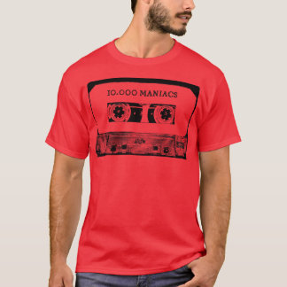 10000 Maniacs-Cassettebandje T-shirt