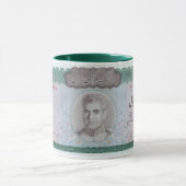 10000 rialen mok (Midden)