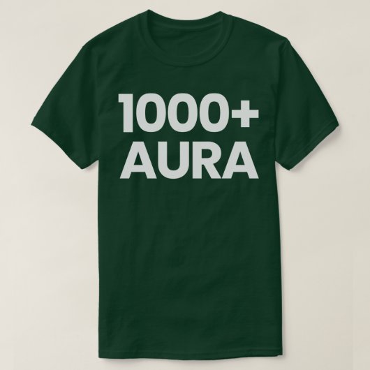 1000 aura t-shirt (Design voorkant)