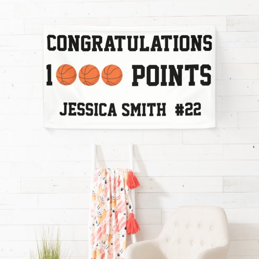 1000 Basketball Points Career Scorer Team Player  Spandoek (Insitu)