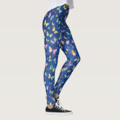 1000 Blauwe Vlinders Leggings (Rechts)