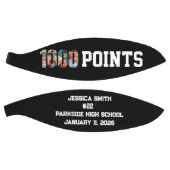 1000 Career Points Scorer Foto Speler Team Basketbal (Panelen)