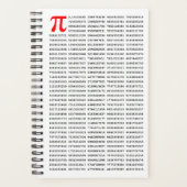 1000 Eerste cijfers Pi-nummer | Wiskundig symbool Planner (Voorkant)