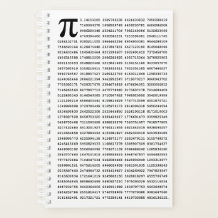 1000 Eerste cijfers Pi-nummer   Wiskundig symbool Planner